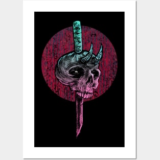 Death Skull No. I Posters and Art